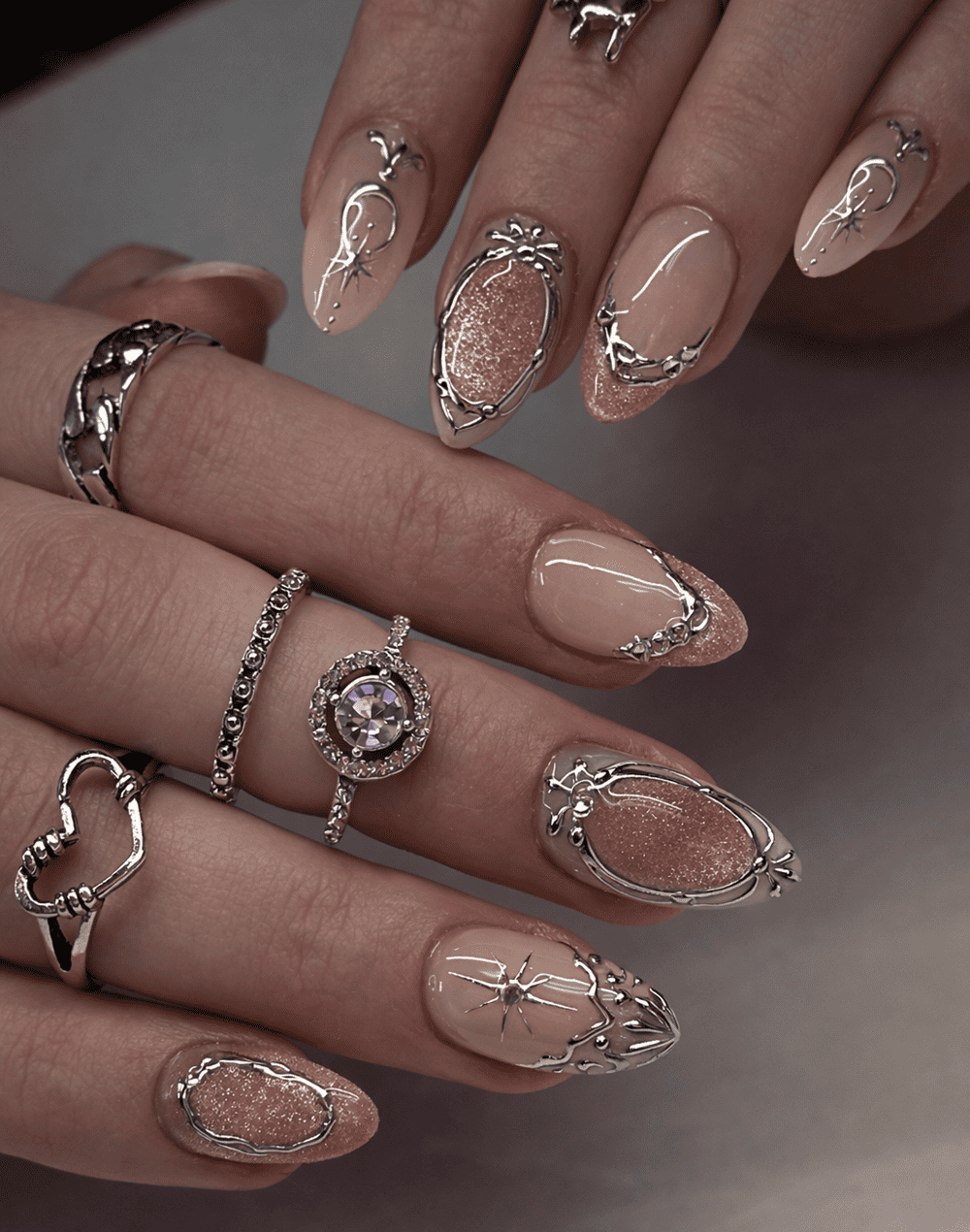 mẫu nail bên tiệm Rin Nail
