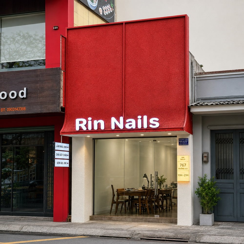 My Nail Experience at Rin Nails in Go Vap, Ho Chi Minh City