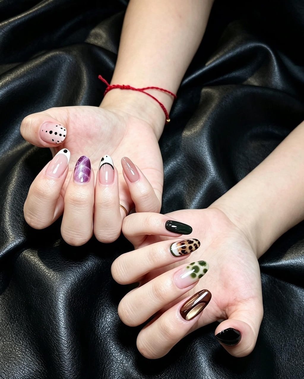 August Nails Wild Mix Statement Set
