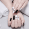 mẫu nail vuông dài
